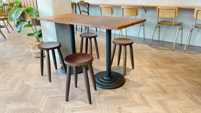 カフェでランチ