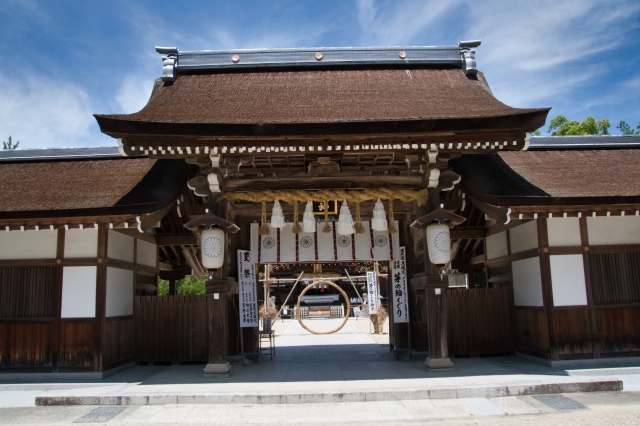 伊弉諾神宮の正面画像