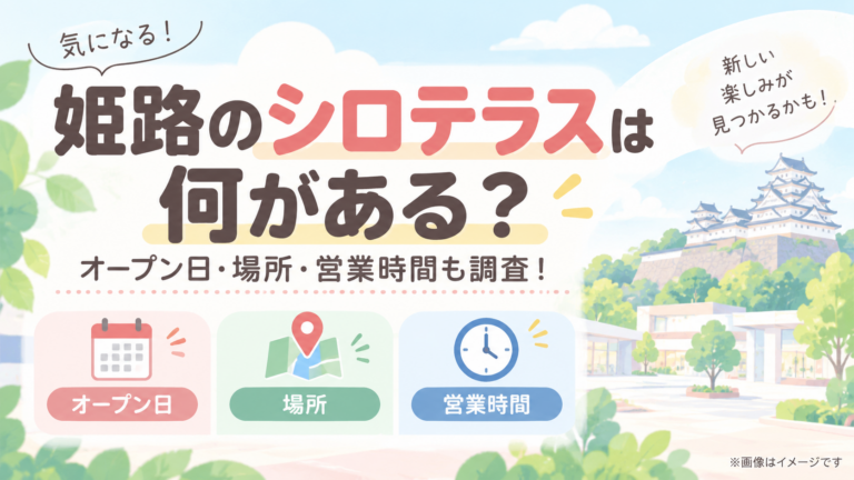 姫路シロテラス案内イラスト